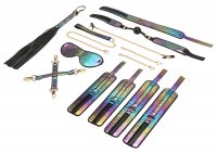 Anteprima: Esclusivo set di costrizione Glossy Rainbow per intense esperienze di bondage