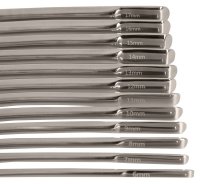 Anteprima: Hegar Dilatoren-Set aus Metall 14 Teile