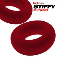 Anteprima: STIFFY 2er-Pack Bullen-Cockringe - Cherry Ice