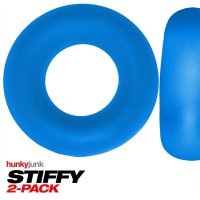 Anteprima: STIFFY 2er-Pack Bullen-Cockringe - Teal Ice