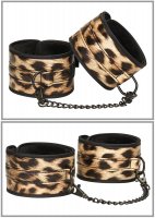 Anteprima: Leopard Wild Passion - Set bondage con stampa leopardo e flogger