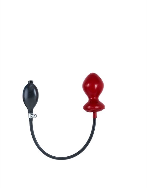 Aufblasbarer Ballplug mit Kern rot L