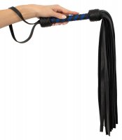 Anteprima: Leder Flogger schwarz/royal