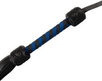 Anteprima: Leder Flogger schwarz/royal