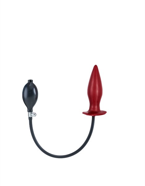 Aufblasbarer Buttplug rot