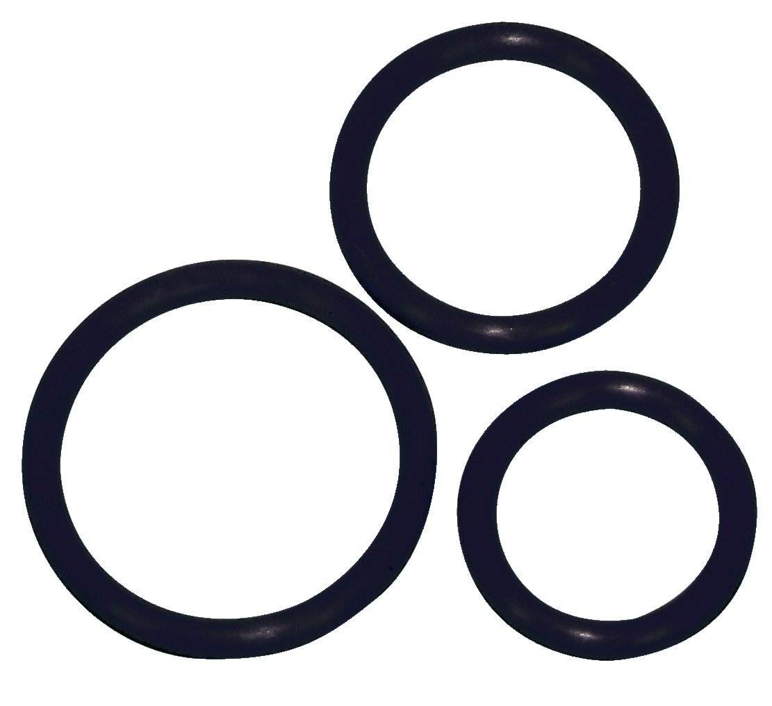 Sexy Circles Penis / Testicle Ring Set