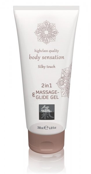 Gel massaggiante e scorrevole 2in1 Silky Touch