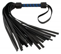 Anteprima: Leder Flogger schwarz/royal