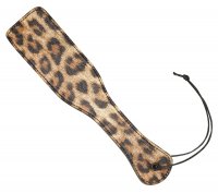 Anteprima: Leopard Wild Passion - Set bondage con stampa leopardo e flogger