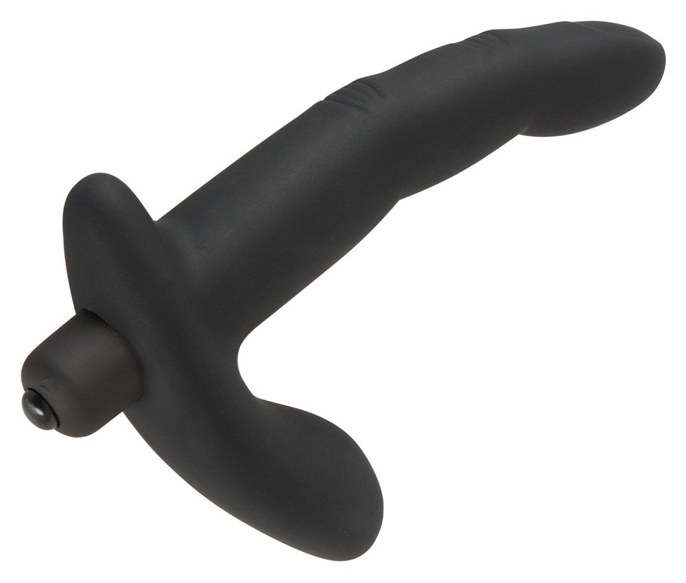 Piacere flessibile in silicone: Vibrazione prostatica Naughty Finger