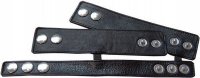 Tripple Cockstrap in pelle nera