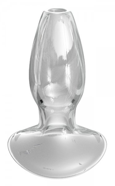 Anal Gaper Glass Tunnel Plug - Ø 6,4 cm